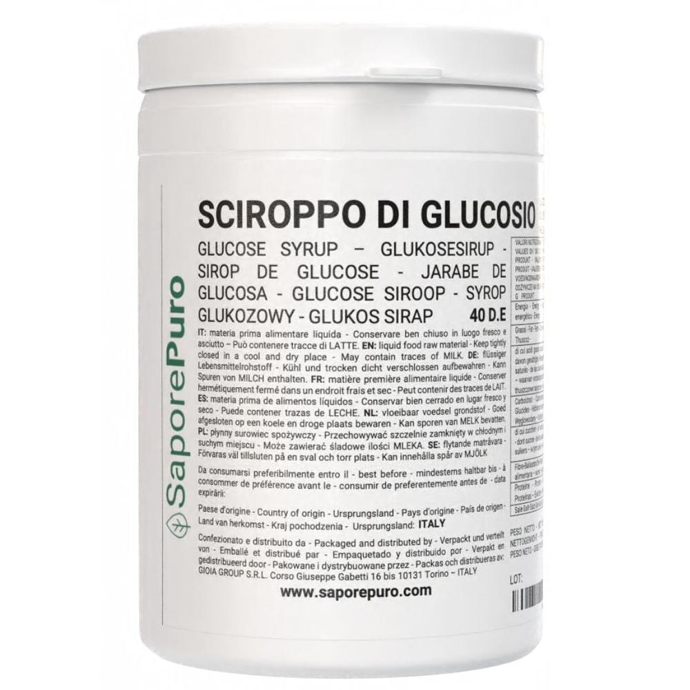 Sciroppo di Glucosio Liquido 40DE - Giusta Dolcezza per Gelati e Pasticceria Sciroppo di Glucosio Liquido 40DE - Giusta Dolcezza per Gelati e Pasticceria