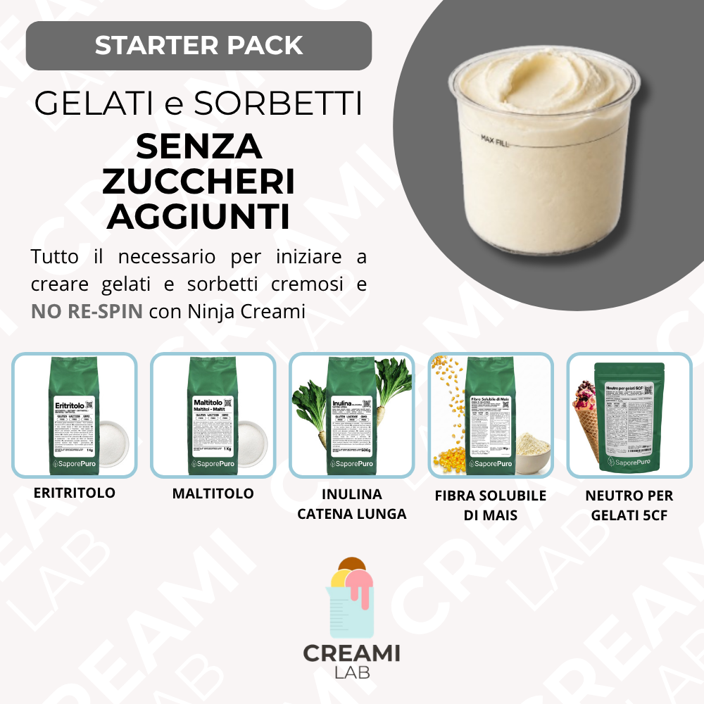 Starter Pack Creami Lab - Senza Zuccheri Aggiunti
