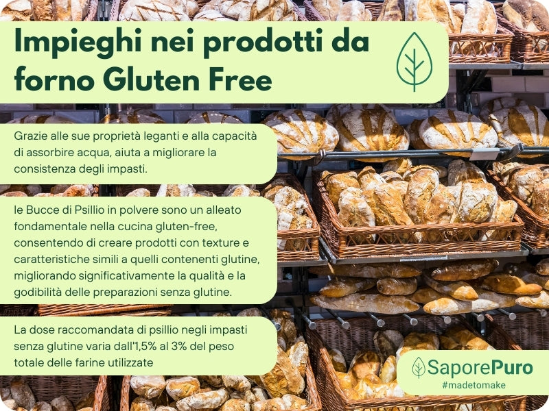 Bucce di Psillio in polvere SaporePuro, fibra naturale di psillio per integratori e ricette salutari, in contenitore bianco.