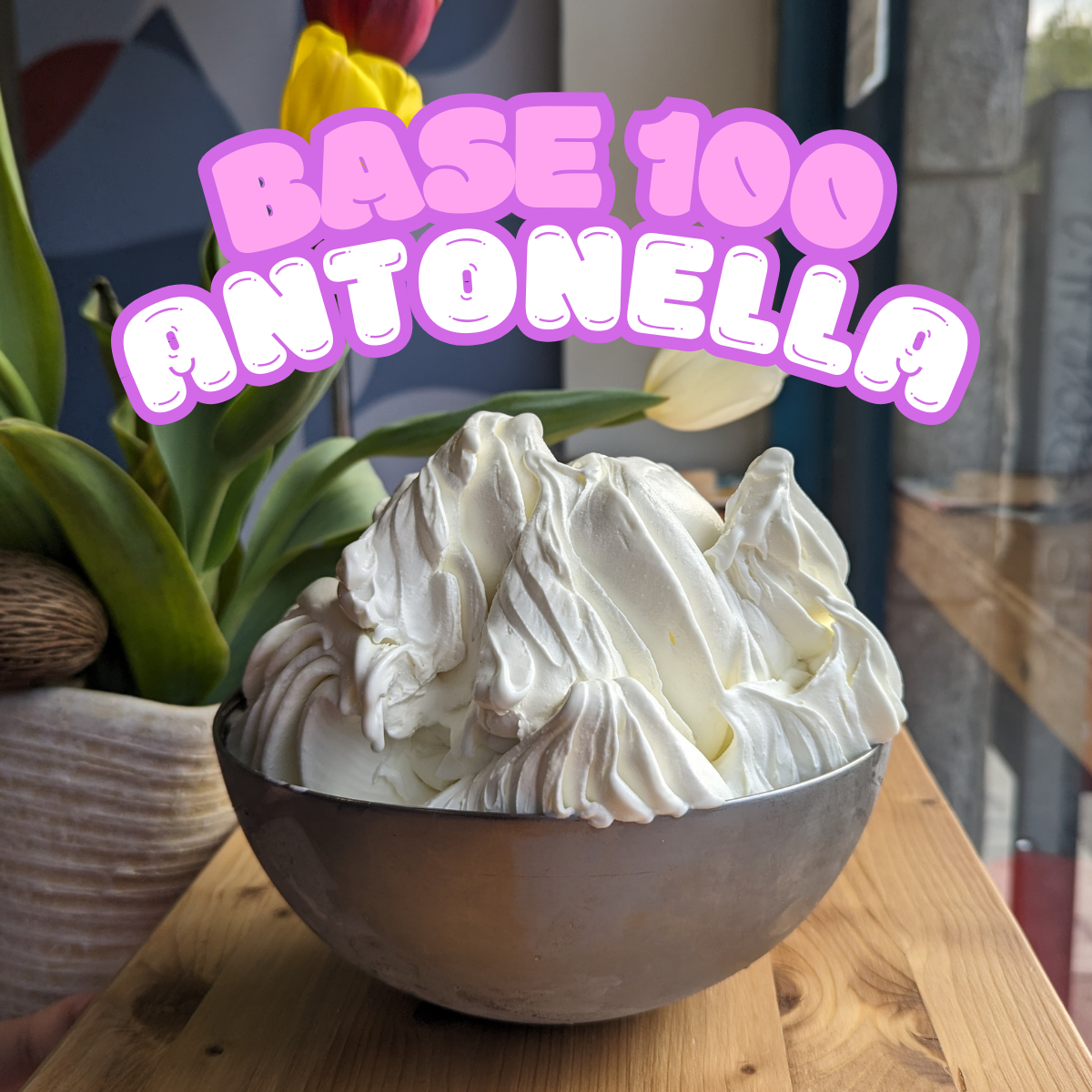 Base Latte Antonella 100 - 5kg - Base 100 per Gelato Ricco e Cremoso - SaporePuro - SaporePuro