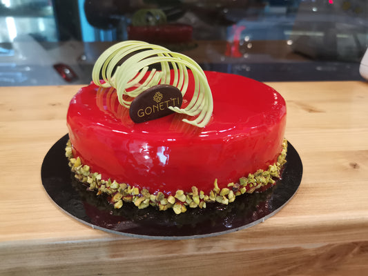 Glassa a specchio Rossa al Lampone