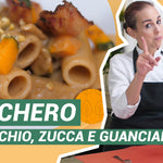 Pacchero d'autunno con pasta di Pistacchio con Simona Sbano