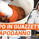 Il Polpo in guazzetto di Capodanno con chips di guanciale - Ricetta
