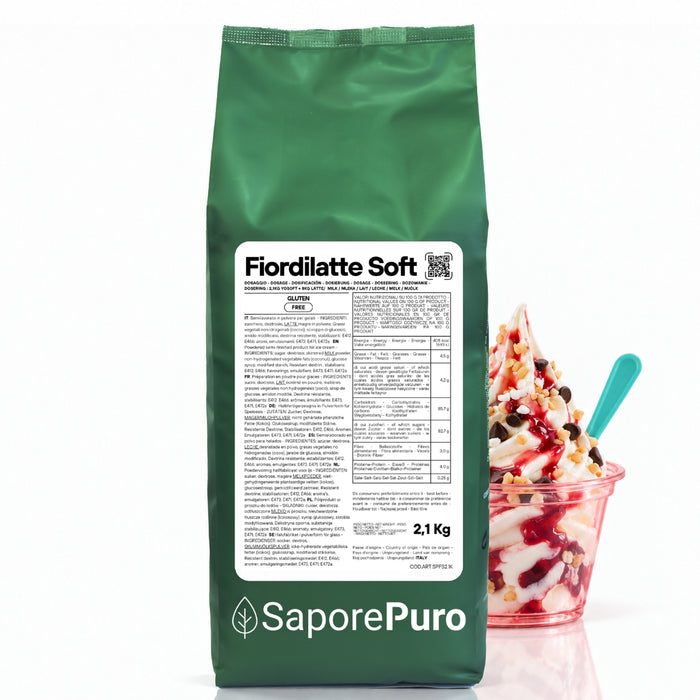 Fiordilatte Soft – Basis für Soft-Eiscreme mit Fiordilatte 2,1 kg