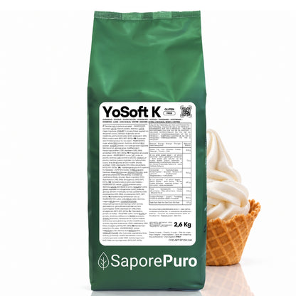 YoSoft K - Base for Soft Yogurt Ice Cream - 2.6kg