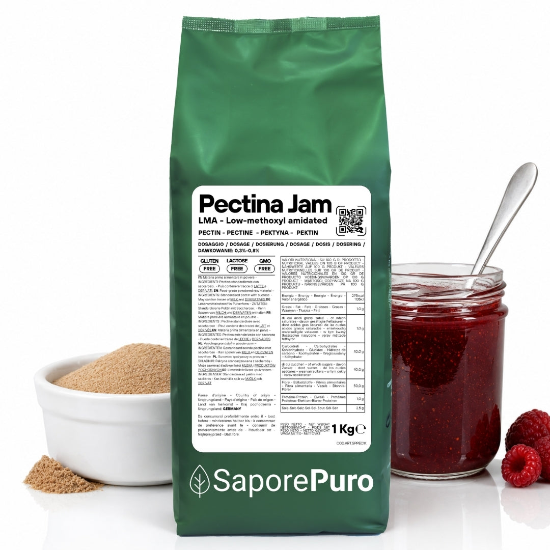 Pectina Jam - Basso Metossile E440ii - Marmellate e Gelatine Perfette