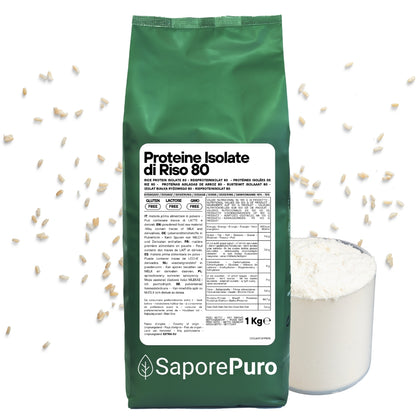 Proteine isolate di Riso 80 - SaporePuro