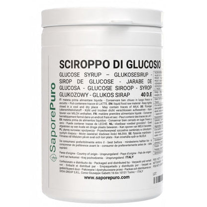 Sciroppo di Glucosio Liquido 40DE - Giusta Dolcezza per Gelati e Pasticceria - SaporePuro