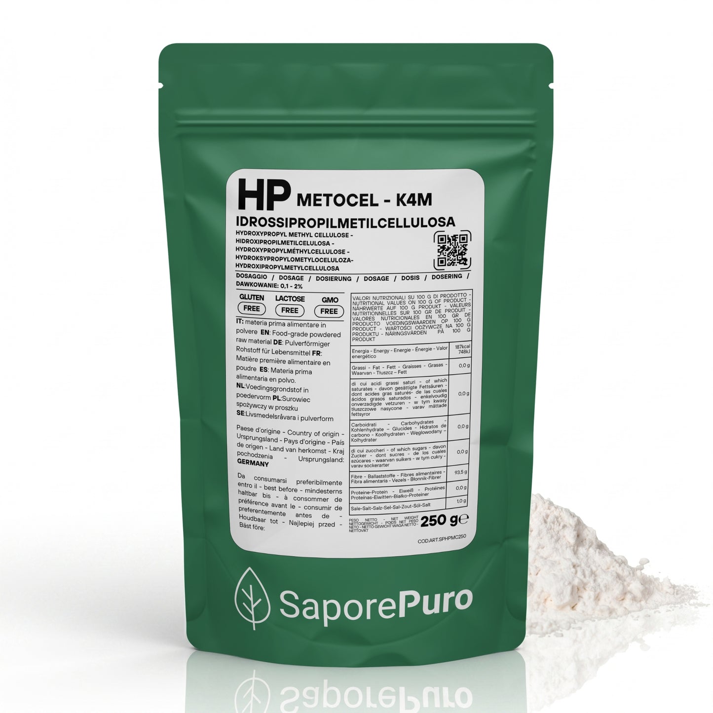 HP Metocel K4M - Idrossipropilmetilcellulosa