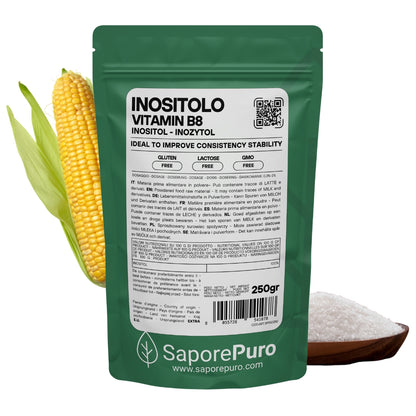 Inositolo (Myo-Inositol) - Vitamina B8 - Food - SaporePuro