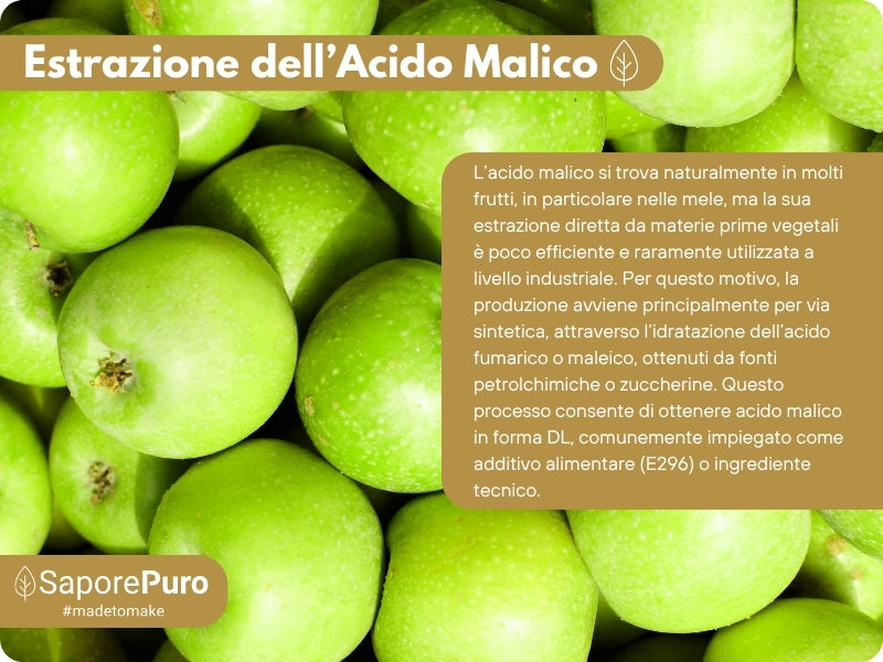 Acido Malico - 1kg - L'Ingrediente Segreto per i Tuoi Cocktail Perfetti - Alimenti - contro l'affaticamento - per vino - Enologia - SaporePuro