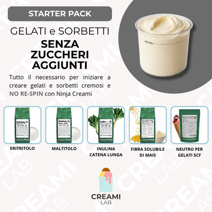 Starter Pack Creami Lab - Senza Zuccheri Aggiunti