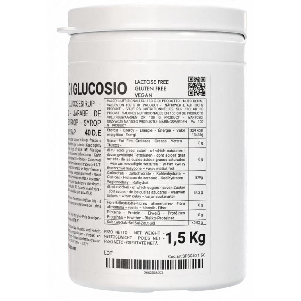 Sciroppo di Glucosio Liquido 40DE - Giusta Dolcezza per Gelati e Pasticceria Sciroppo di Glucosio Liquido 40DE - Giusta Dolcezza per Gelati e Pasticceria