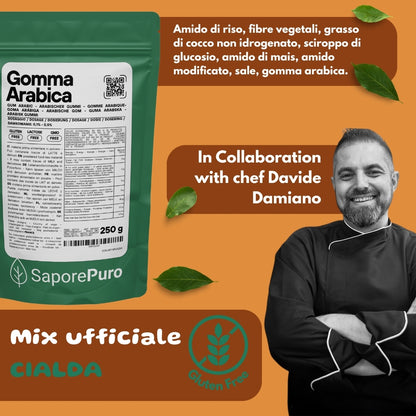 Mix per Cialde Gluten Free – Croccantezza e leggerezza perfette - 250g - SaporePuro