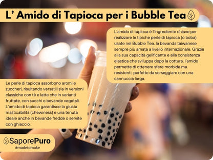 Amido di Tapioca Nativo SaporePuro: Scopri il Segreto di una Cucina Perfetta! - SaporePuro