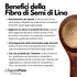 Fibra di semi di Lino  - Addensante Naturale - Sostituto "E" Clean Label - Per gelati, dolci e salse.