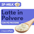 Italian skimmed milk powder with more proteins - substitute for classic milk powder for ice cream, pastry and other uses - SP MILK