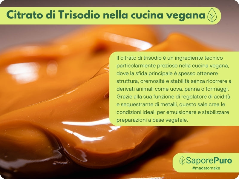 Citrato di Trisodio - E331iii - Regolatore di acidità alimentare - SaporePuro