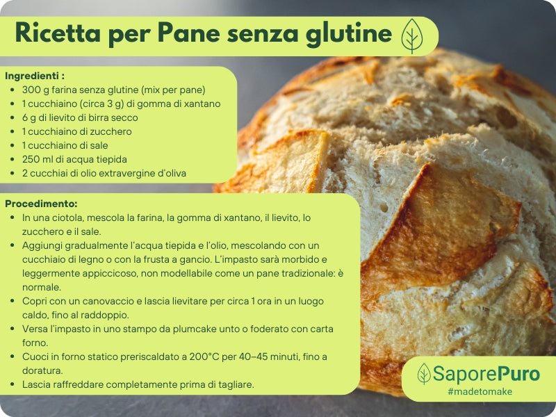 Gomma di Xantano - E415 -  Confezionato in Italia - SaporePuro