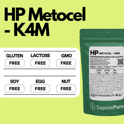 HP Metocel K4M - Idrossipropilmetilcellulosa