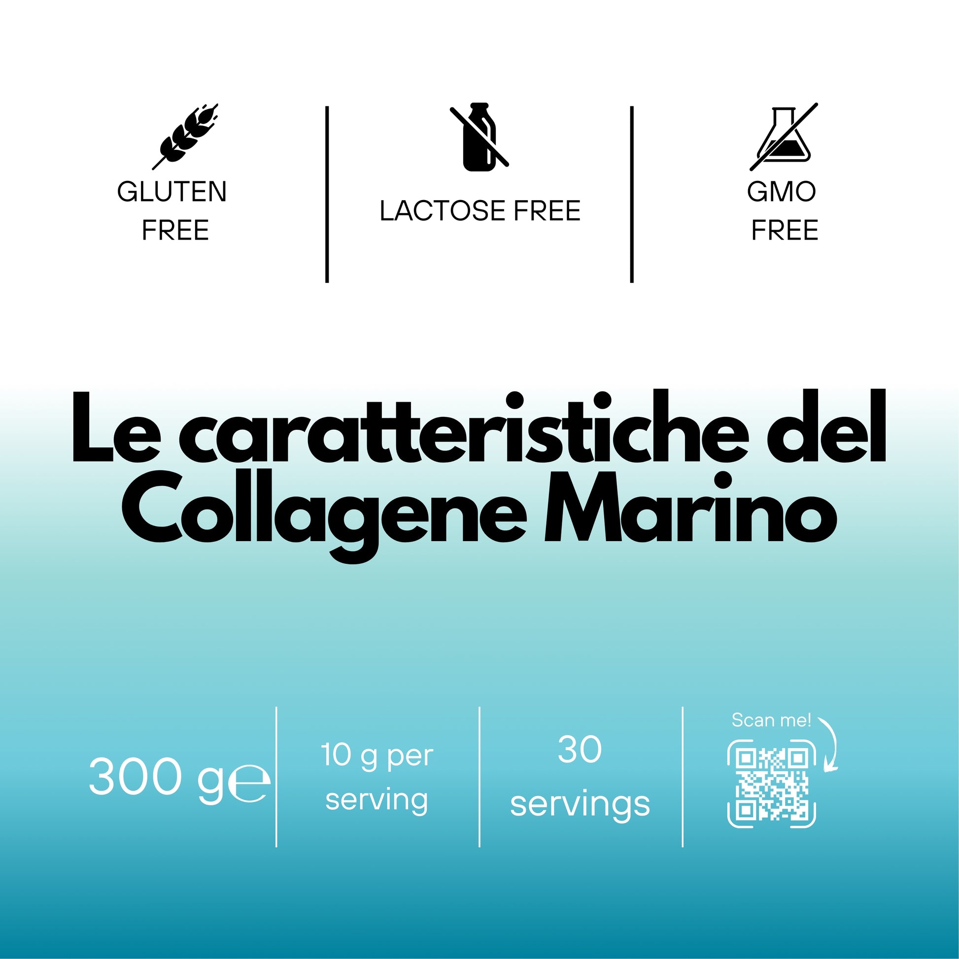 Marine Collagen - Integratore Alimentare - 300g - SUPPLEMENTS - SaporePuro