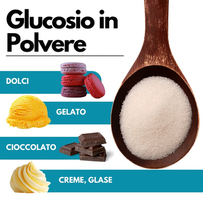 Sciroppo di glucosio in polvere 38-39DE - 1 kg - SaporePuro