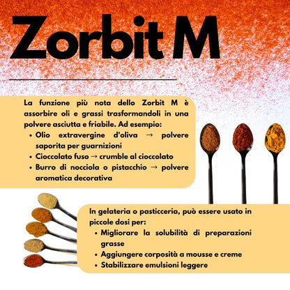 Zorbit M - Amido modificato da Tapioca - Maltodestrina Derivata dalla Tapioca - SaporePuro
