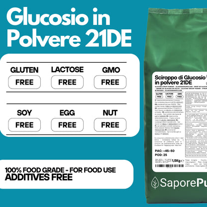 Sciroppo di glucosio in polvere 21DE - Zucchero