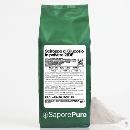 Sciroppo di glucosio in polvere 21DE - Zucchero