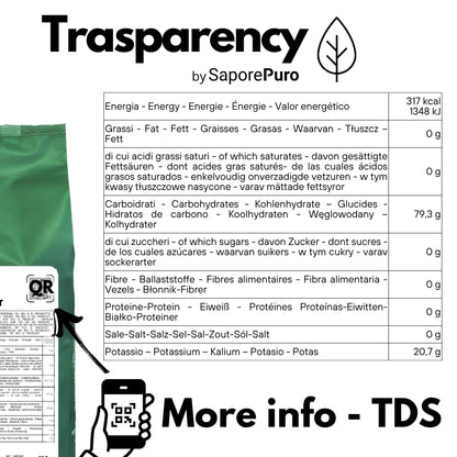 Cremor Tartaro - E336i - Agente lievitante e stabilizzante - SaporePuro