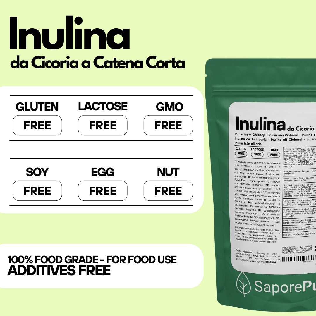 Inulina in polvere pura - 250gr