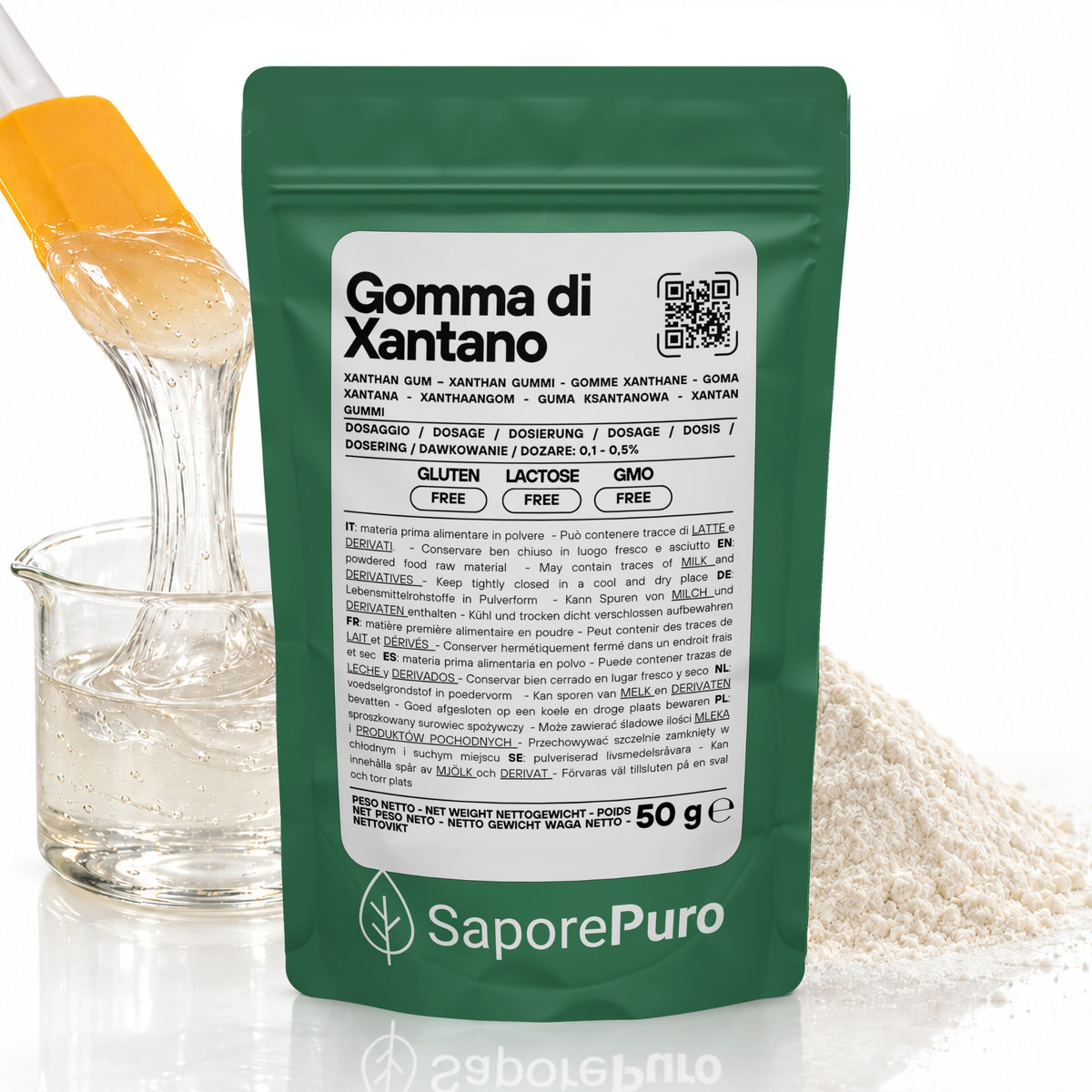 Gomma di Xantano - E415 -  Confezionato in Italia