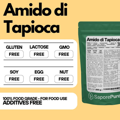 Amido di Tapioca Nativo SaporePuro: Scopri il Segreto di una Cucina Perfetta! - SaporePuro