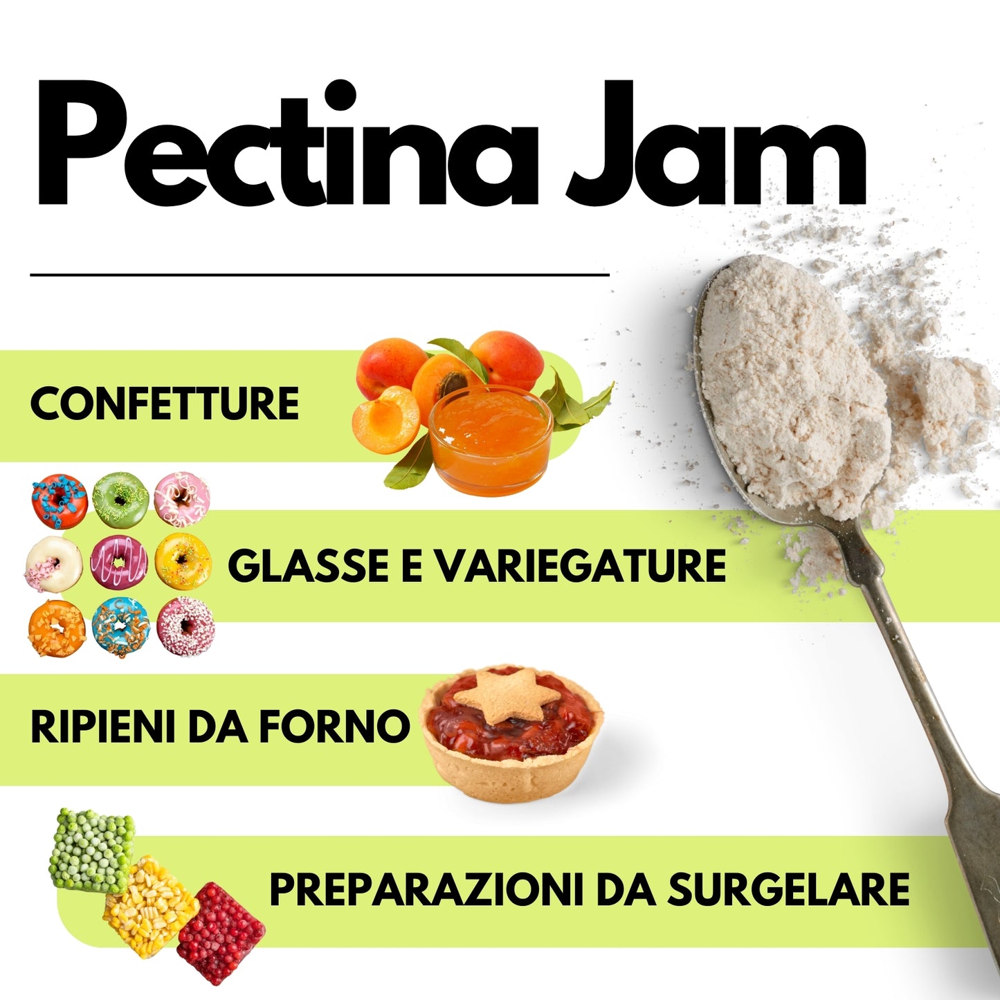 Pectina Jam - Basso Metossile E440ii - Marmellate e Gelatine Perfette - SaporePuro