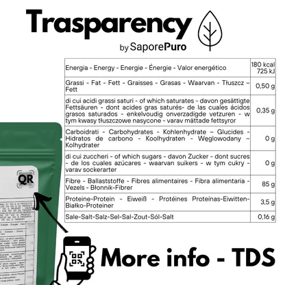 Farina di Semi di Guar (E412)  - Origine India - Confezionato in Italia - SaporePuro