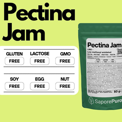 Pectina Jam - Basso Metossile E440ii - Marmellate e Gelatine Perfette