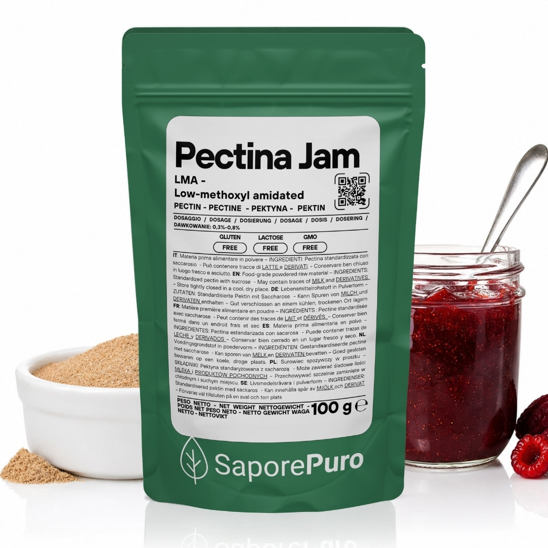 Pectina Jam - Basso Metossile E440ii - Marmellate e Gelatine Perfette