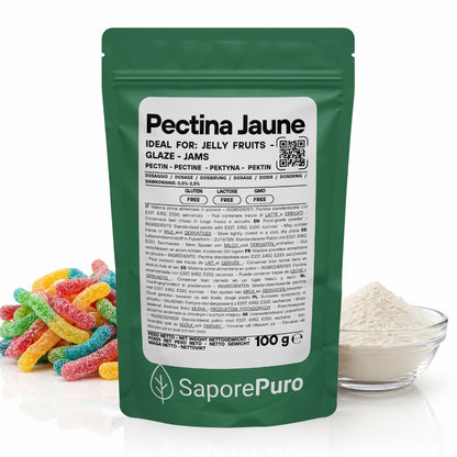 Pectina Amarilla (Jaune) SaporePuro - Gelatinas de Fruta, Mermeladas, Gel Espesos