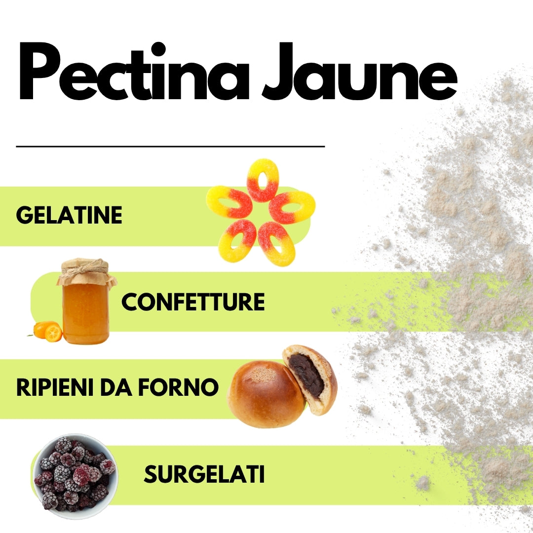 Pectina Amarilla (Jaune) SaporePuro - Gelatinas de Fruta, Mermeladas, Gel Espesos