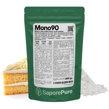 Mono90 - Mono e Digliceridi degli Acidi Grassi - E471 - SaporePuro