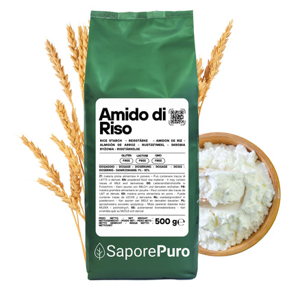 Amido di riso - Amido Nativo 100% Origine Italia