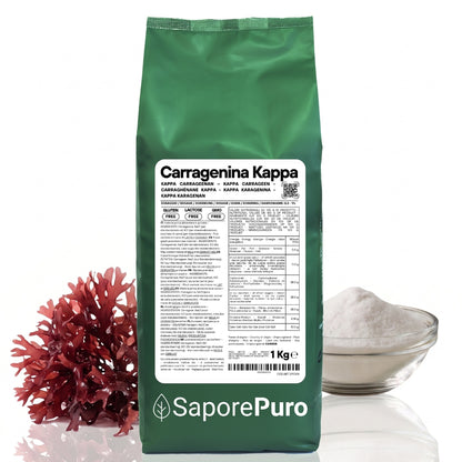 Carragenina Kappa (E407) - Confezionato in Italia