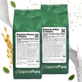 Bevanda di avena in polvere SaporePuro, prodotto vegetale a base di avena, ideale per preparare bevande vegetali naturali.