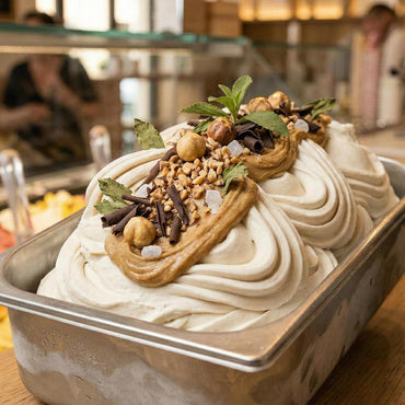 Base vegana e senza zuccheri Las Vegan N.A.S. di SaporePuro, base completa professionale per gelato vegano, 1,5 kg