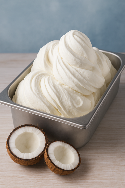 Cocco Easy – Base Pronta e Vegana per Gelato al Cocco - - SaporePuro