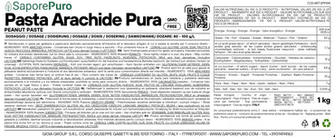 Pasta Arachide Pura SaporePuro
