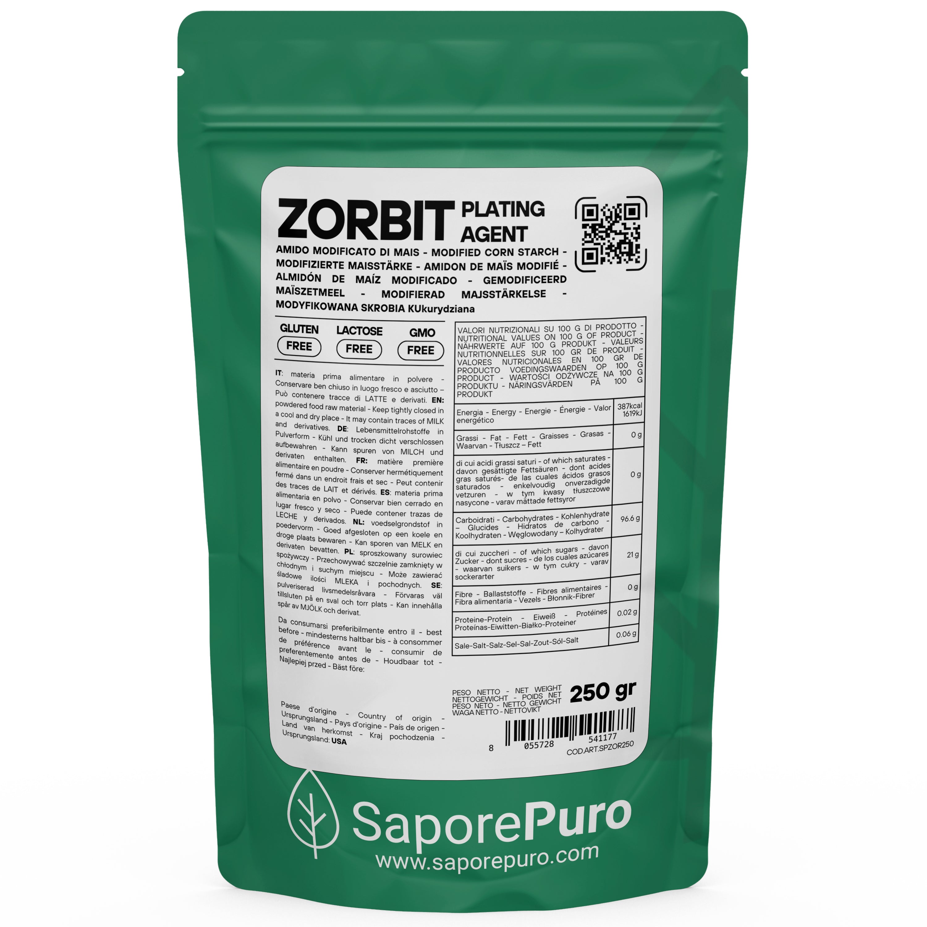 Zorbit - Trasforma liquidi in polvere - Effetto sabbia - Da Mais non da Tapioca - Più efficiente