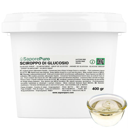 Sciroppo di Glucosio Liquido 60DE - Dolcezza Superiore per Pasticceria Perfetta - SaporePuro