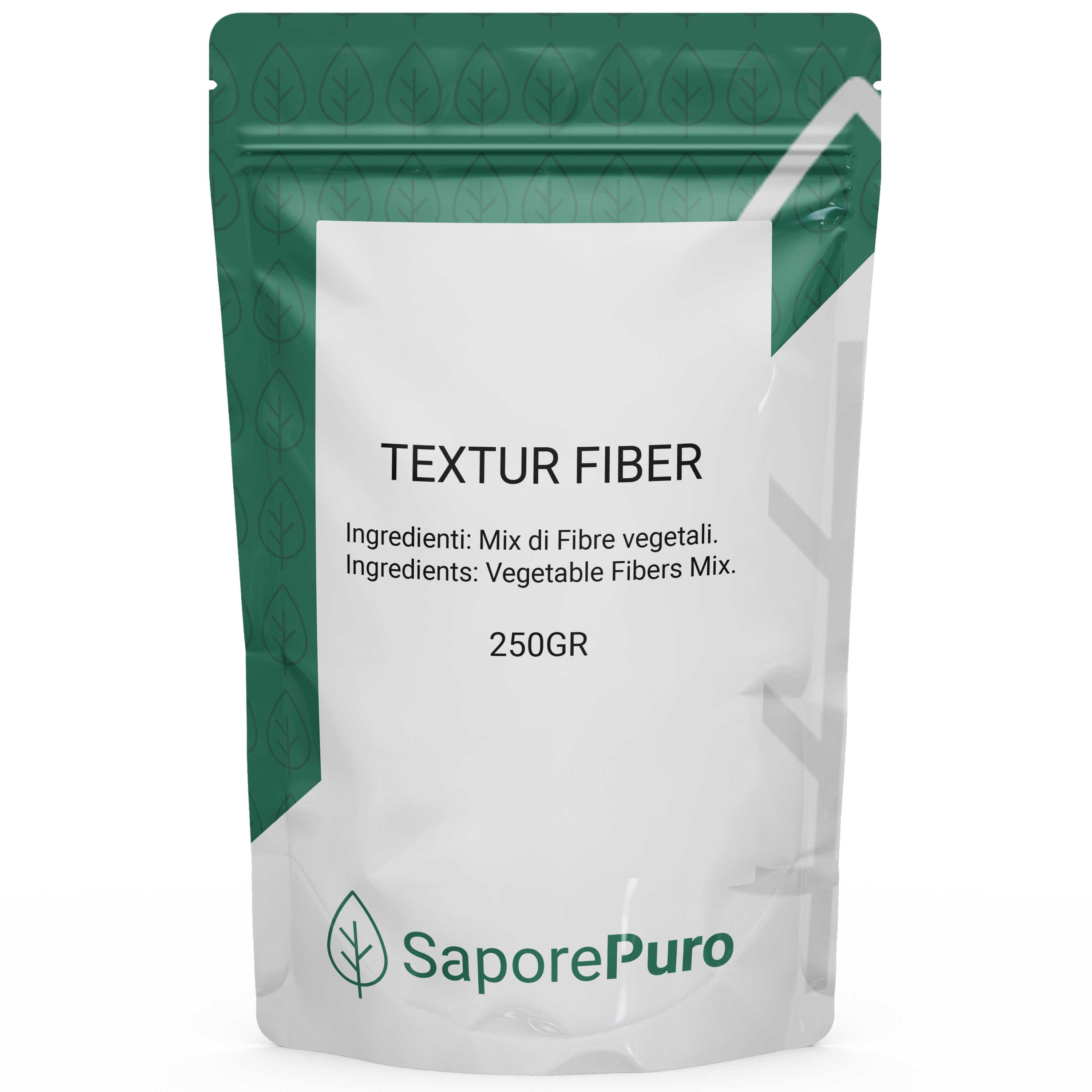 Textur Fiber - 250gr - Mix di Fibre Vegetali per gelati senza additivi ed impasti gluten free - SaporePuro